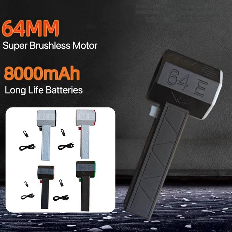 64E Handheld Turbo Jet Fan Car Violent Air Blower 64Mm Brushless Motor Powerful Electric Dust Blower A
64E Handheld Turbo Jet Fan Car Violent Air Blower 64Mm Brushless Motor Powerful Electric Dust Blower A