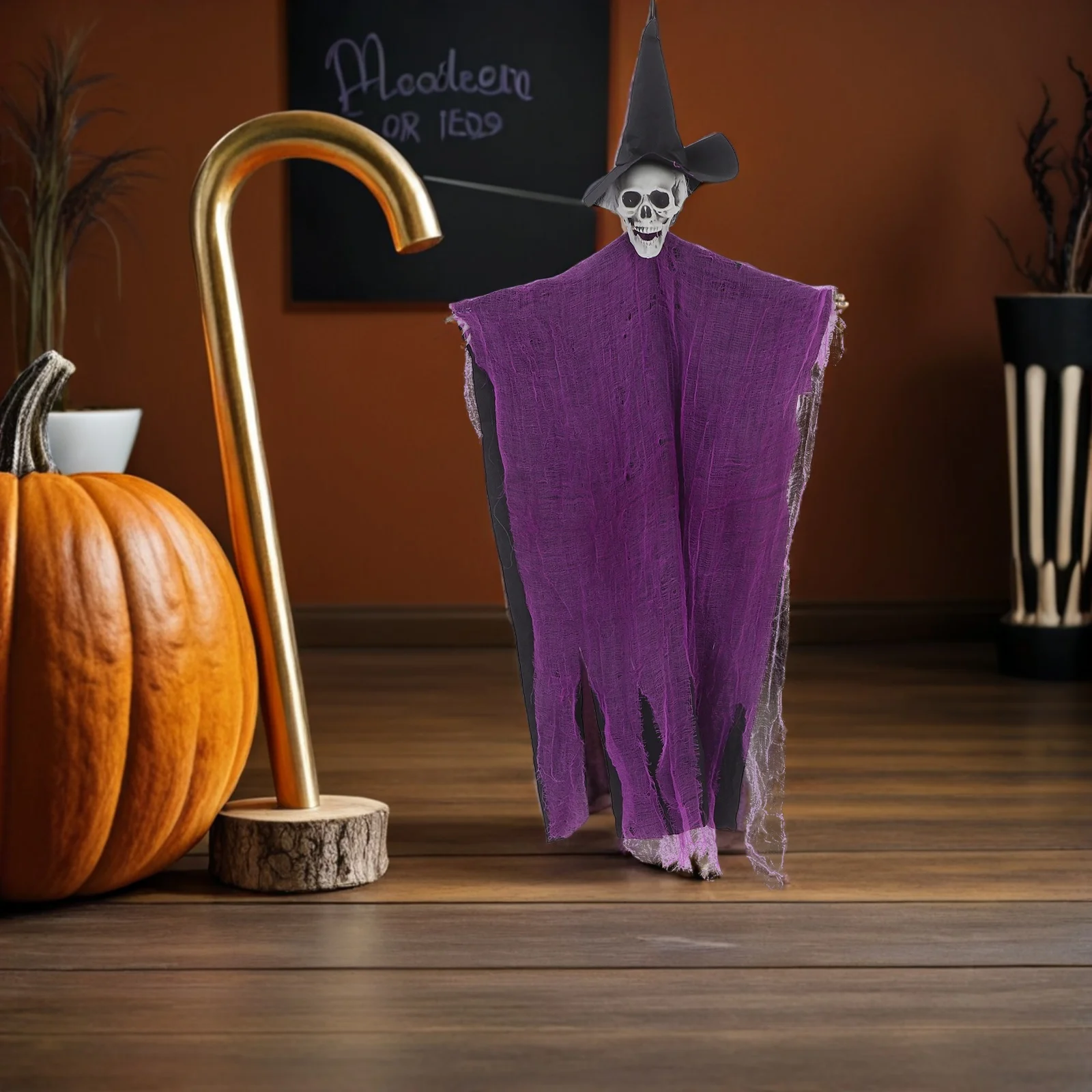 Spooky Halloween Hanging Ghost Easy to Hang Indoor Outdoor Decor for Front Yard Patio Lawn Garden Party Holiday Purple
Spooky Halloween Hanging Ghost Easy to Hang Indoor Outdoor Decor for Front Yard Patio Lawn Garden Party Holiday Purple