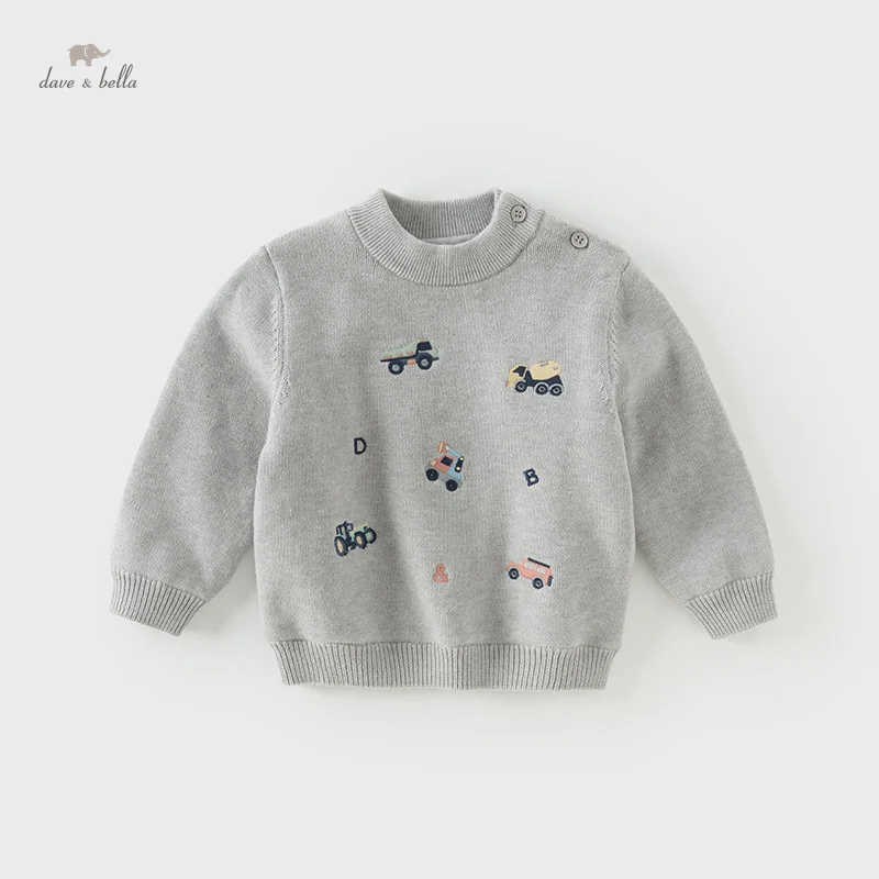Детский свитер Dave Bella, осенне-зимний плюшевый хлопковый вязаный пуловер для мальчиков, детский мягкий теплый топ, верхняя одежда, детская одежда DB4242843
Детский свитер Dave Bella, осенне-зимний плюшевый хлопковый вязаный пуловер для мальчиков, детский мягкий теплый топ, верхняя одежда, детская одежда DB4242843
