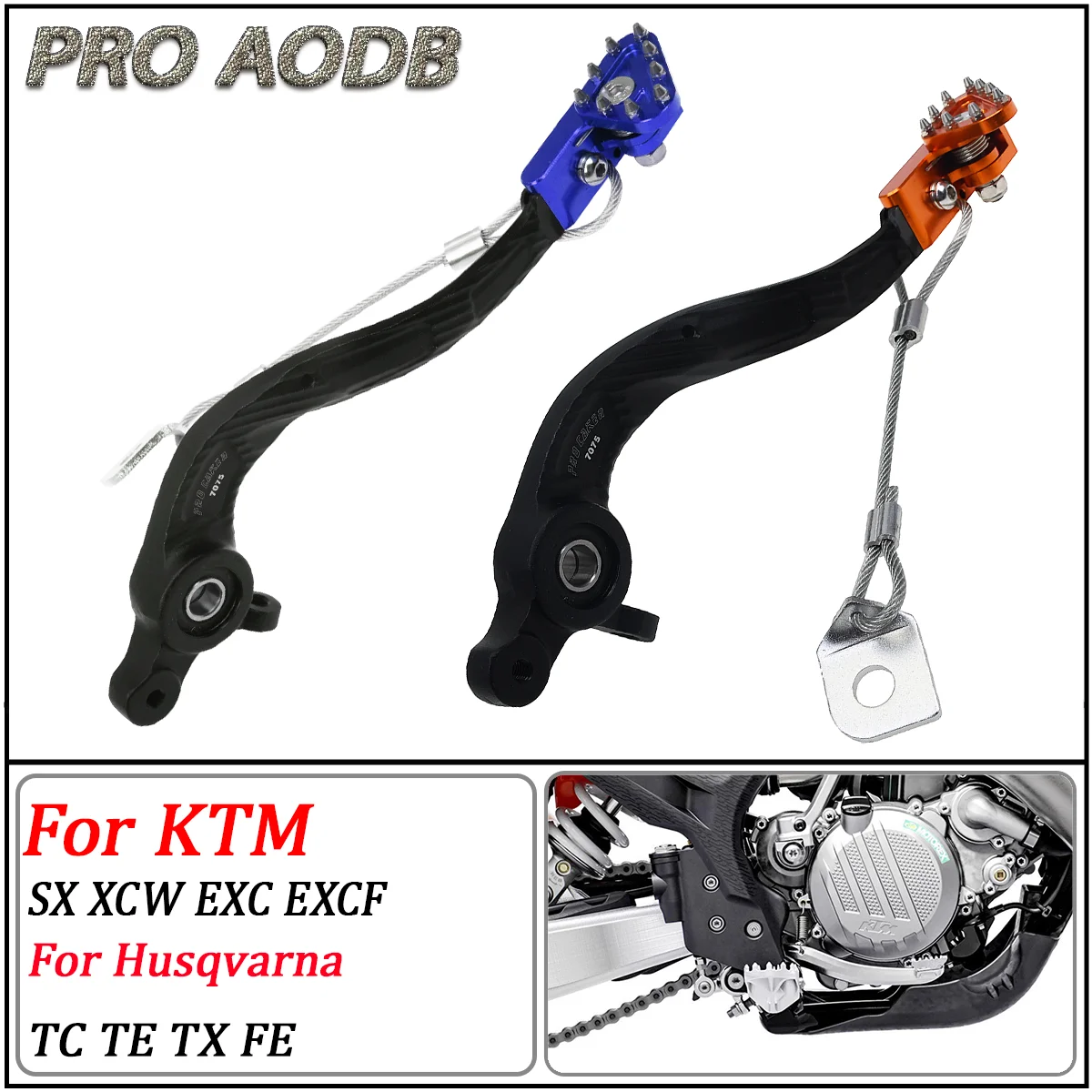 For KTM SX250 XCW250 XCW300 EXC300 EXCF250 EXCF300 Moto Universal parts Foot Brake Pedal Lever XC250 XC300 2017-2023 EXCF500
For KTM SX250 XCW250 XCW300 EXC300 EXCF250 EXCF300 Moto Universal parts Foot Brake Pedal Lever XC250 XC300 2017-2023 EXCF500