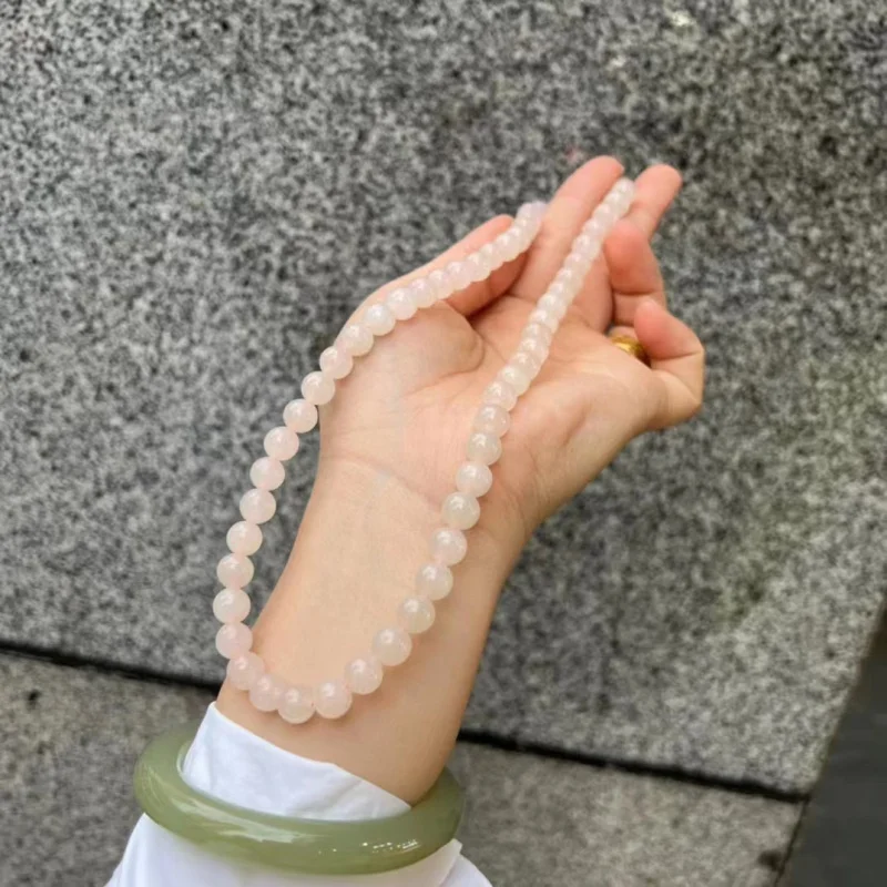 Ожерелье из нефрита Hetian, 8 м, круглые бусины Будды, подвесная веревка, кулон, браслет, аксессуары
Ожерелье из нефрита Hetian, 8 м, круглые бусины Будды, подвесная веревка, кулон, браслет, аксессуары