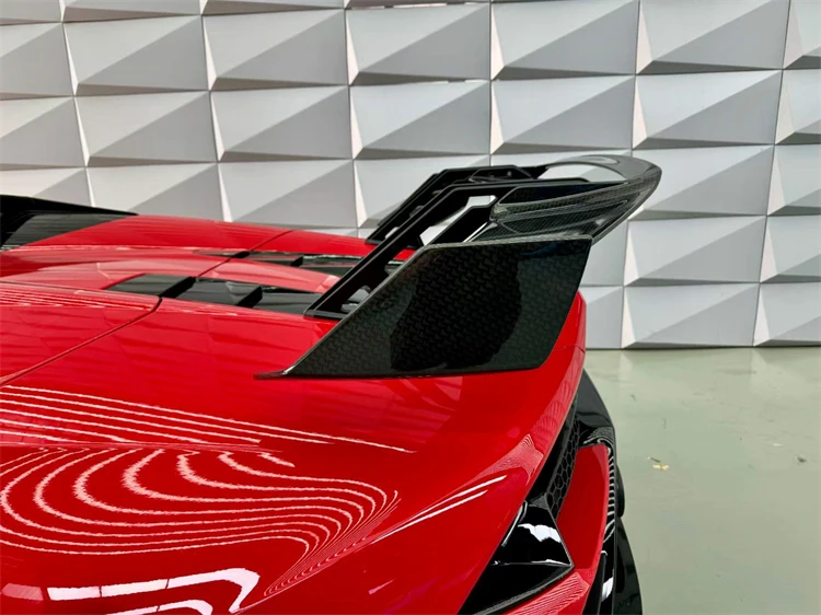 High Quality STO Style Dry Carbon Fiber Rear Spoiler Wing for Lamborghini Huracan EVO Convertible Version
High Quality STO Style Dry Carbon Fiber Rear Spoiler Wing for Lamborghini Huracan EVO Convertible Version