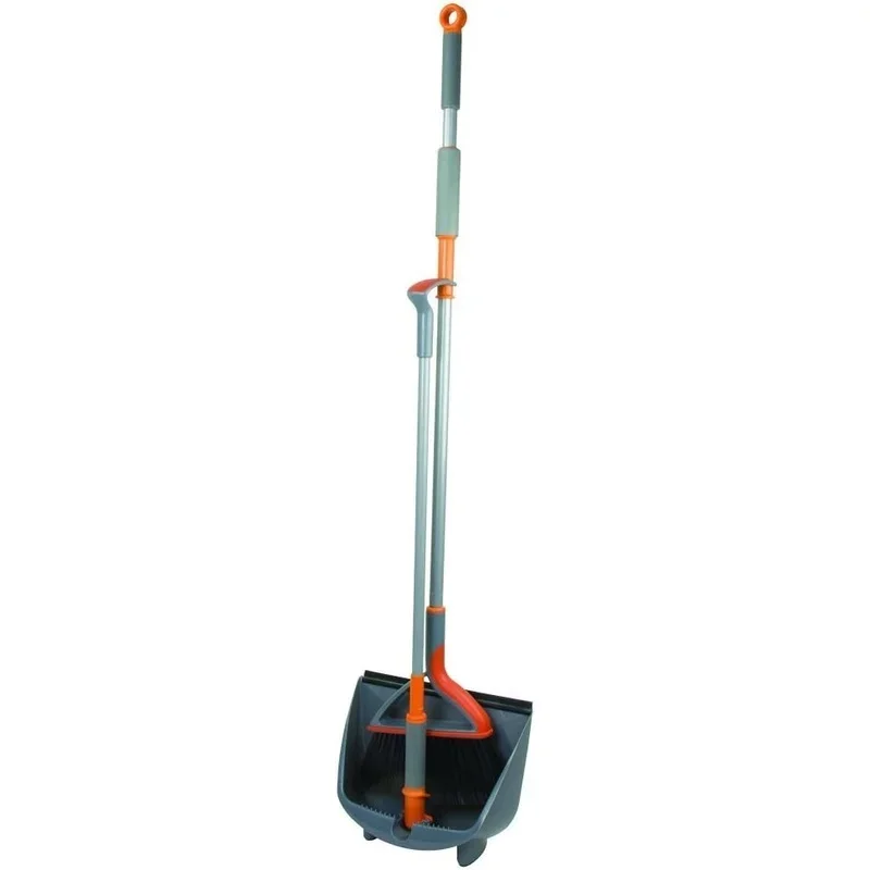 Upright Broom and Dustpan Set MultiSurface Cleaning Tool Compact Dustpan Innovative Design Easy Dirt Collection High Efficiency
Upright Broom and Dustpan Set MultiSurface Cleaning Tool Compact Dustpan Innovative Design Easy Dirt Collection High Efficiency