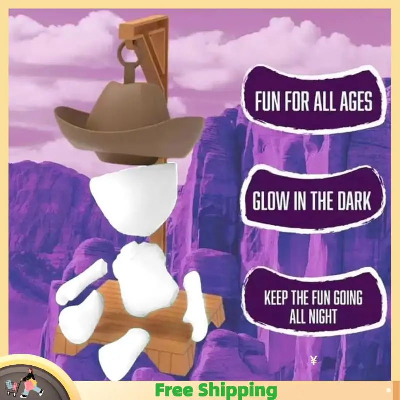 X08A Ковбойские магнитные настольные игры Hangman Mystery Guessing Word Before Hank Falls висит с куклой, настольная игра для путешествий
X08A Ковбойские магнитные настольные игры Hangman Mystery Guessing Word Before Hank Falls висит с куклой, настольная игра для путешествий