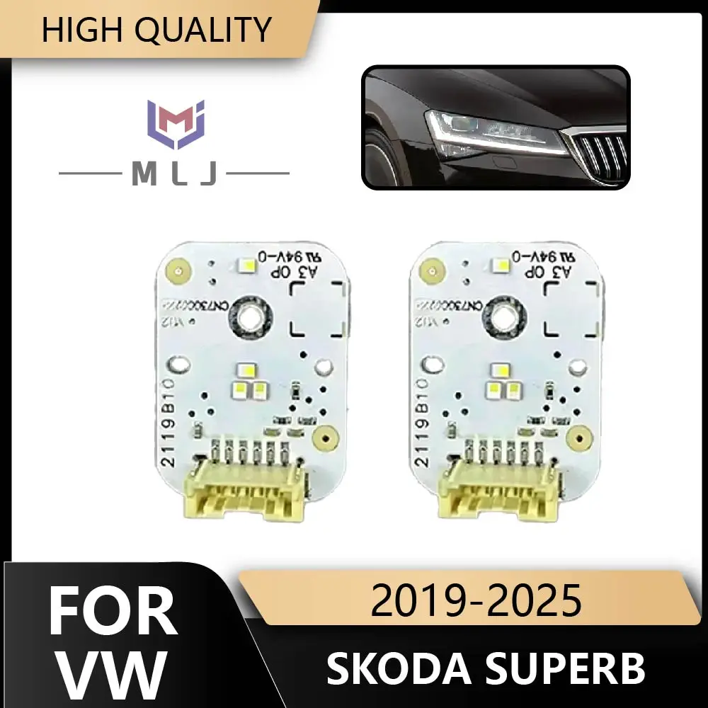 White Angel Eyes DRL PCB Board Light Source Chips For Volkswagen VW Skoda Superb 2019-2025 Headlight Replacement Parts
White Angel Eyes DRL PCB Board Light Source Chips For Volkswagen VW Skoda Superb 2019-2025 Headlight Replacement Parts