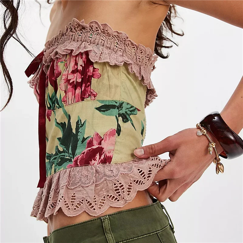 【SEE】Summer Cute Floral Print Tube Tops For Women 2025 Trendy Flowy Babydoll Top Y2k Going Out Peplum Tops
【SEE】Summer Cute Floral Print Tube Tops For Women 2025 Trendy Flowy Babydoll Top Y2k Going Out Peplum Tops