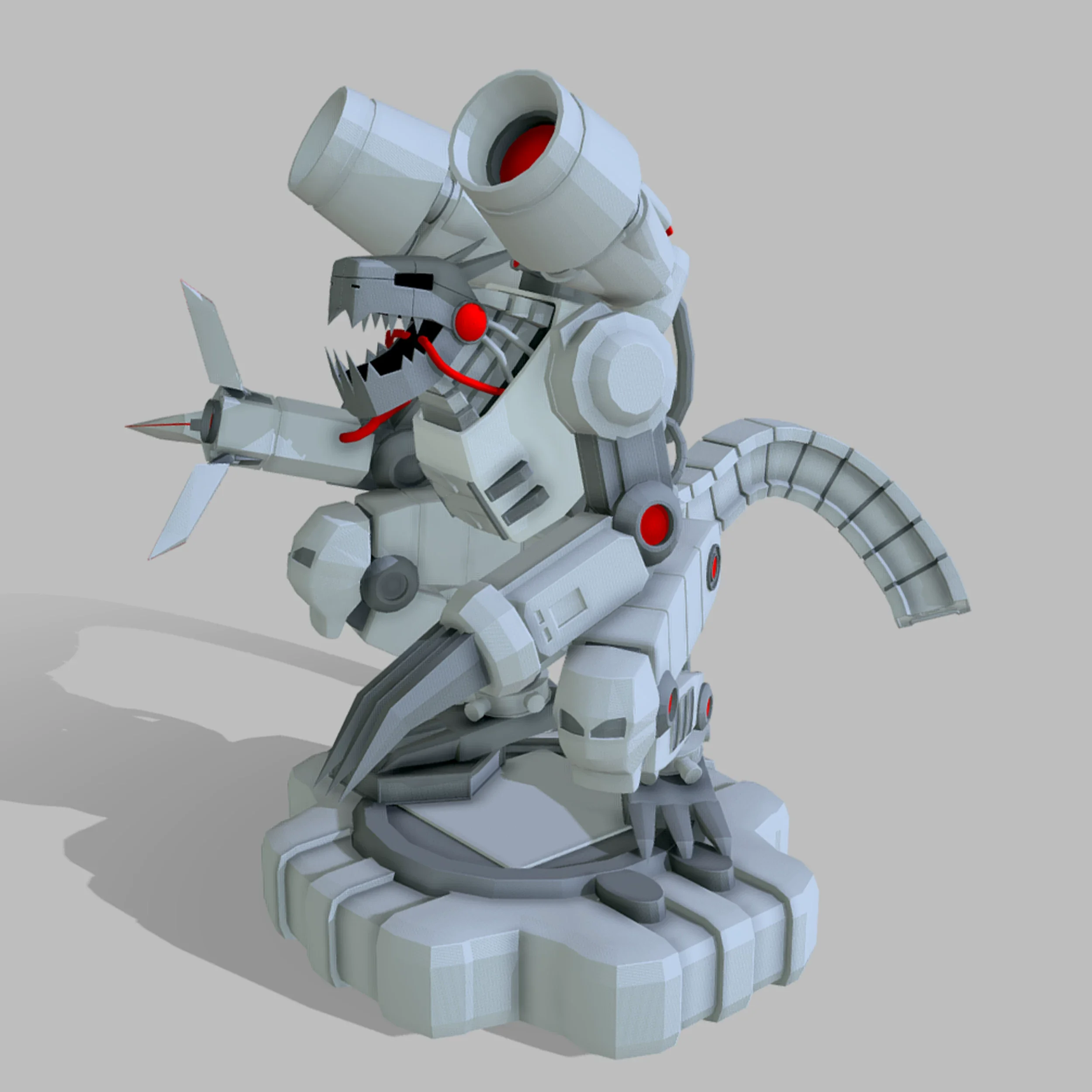 Модель для кастомизации 15 см: Machinedramon (Digimon Adventure) — 3D-печать, индивидуальный заказ
Модель для кастомизации 15 см: Machinedramon (Digimon Adventure) — 3D-печать, индивидуальный заказ