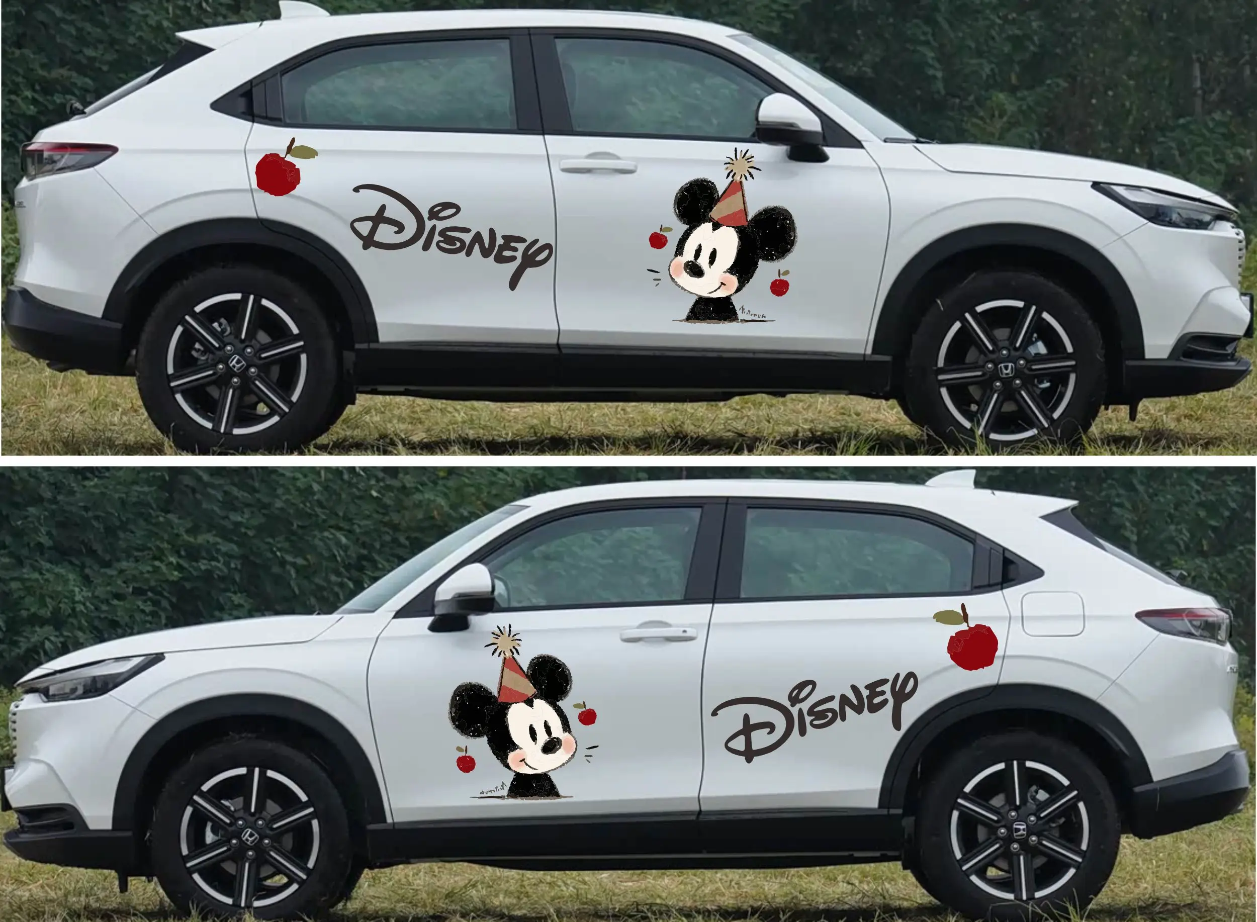 Disney Mickey Mouse Full Car Body Side Sticker Racing Full Color Decal Vinyl Self‑adhesive Decor Accessories For Honda Cars
Disney Mickey Mouse Full Car Body Side Sticker Racing Full Color Decal Vinyl Self‑adhesive Decor Accessories For Honda Cars