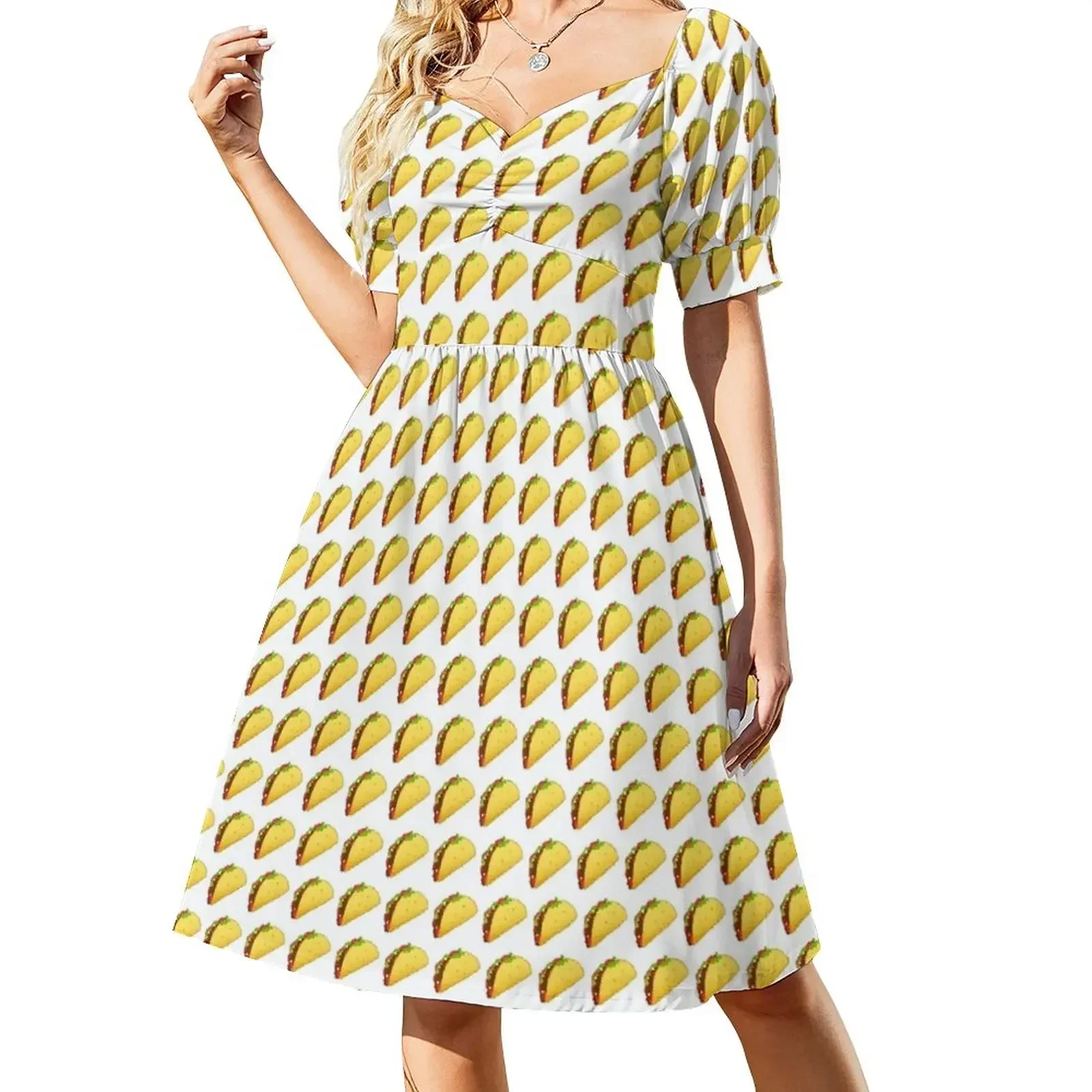 Taco pattern Short-Sleeved Dress women's summer clothing 2025 prom dresses 2025 women dress Dress
Taco pattern Short-Sleeved Dress women's summer clothing 2025 prom dresses 2025 women dress Dress