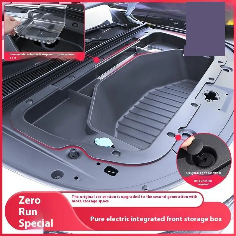 Car Front Trunk Storage Box For LEAPMOTOR C16/C10/B10 2024-2025 High-Capacity Modified Storage Interior Accessories For The hood
Car Front Trunk Storage Box For LEAPMOTOR C16/C10/B10 2024-2025 High-Capacity Modified Storage Interior Accessories For The hood