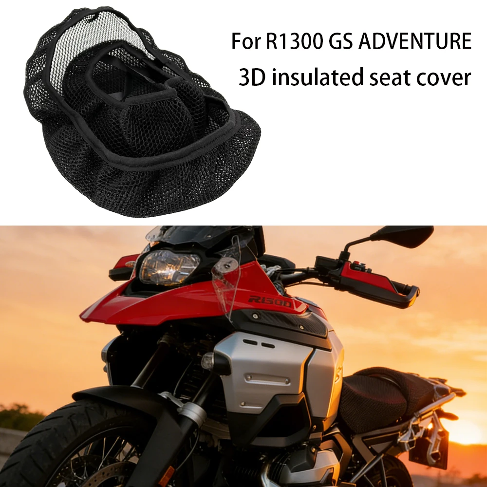 For BMW R1300 GS R1300 GS ADVENTURE R1300GSA Nylon Non-Slip Motorcycle Seat Cove 3D Airflow Honeycomb Mesh Protect Cushions
For BMW R1300 GS R1300 GS ADVENTURE R1300GSA Nylon Non-Slip Motorcycle Seat Cove 3D Airflow Honeycomb Mesh Protect Cushions