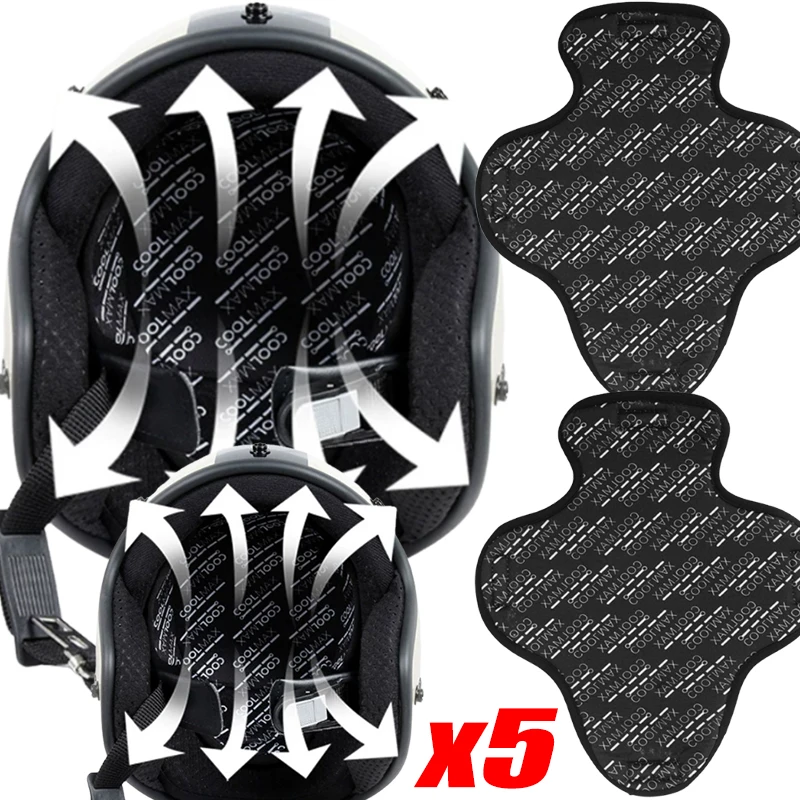 1/3/5pcs Universal Breathable Motorcycle Helmet Liner Cap Cushion Pad Sweat-Absorbent Removable Polyester Cushion Pad AntiSlip
1/3/5pcs Universal Breathable Motorcycle Helmet Liner Cap Cushion Pad Sweat-Absorbent Removable Polyester Cushion Pad AntiSlip