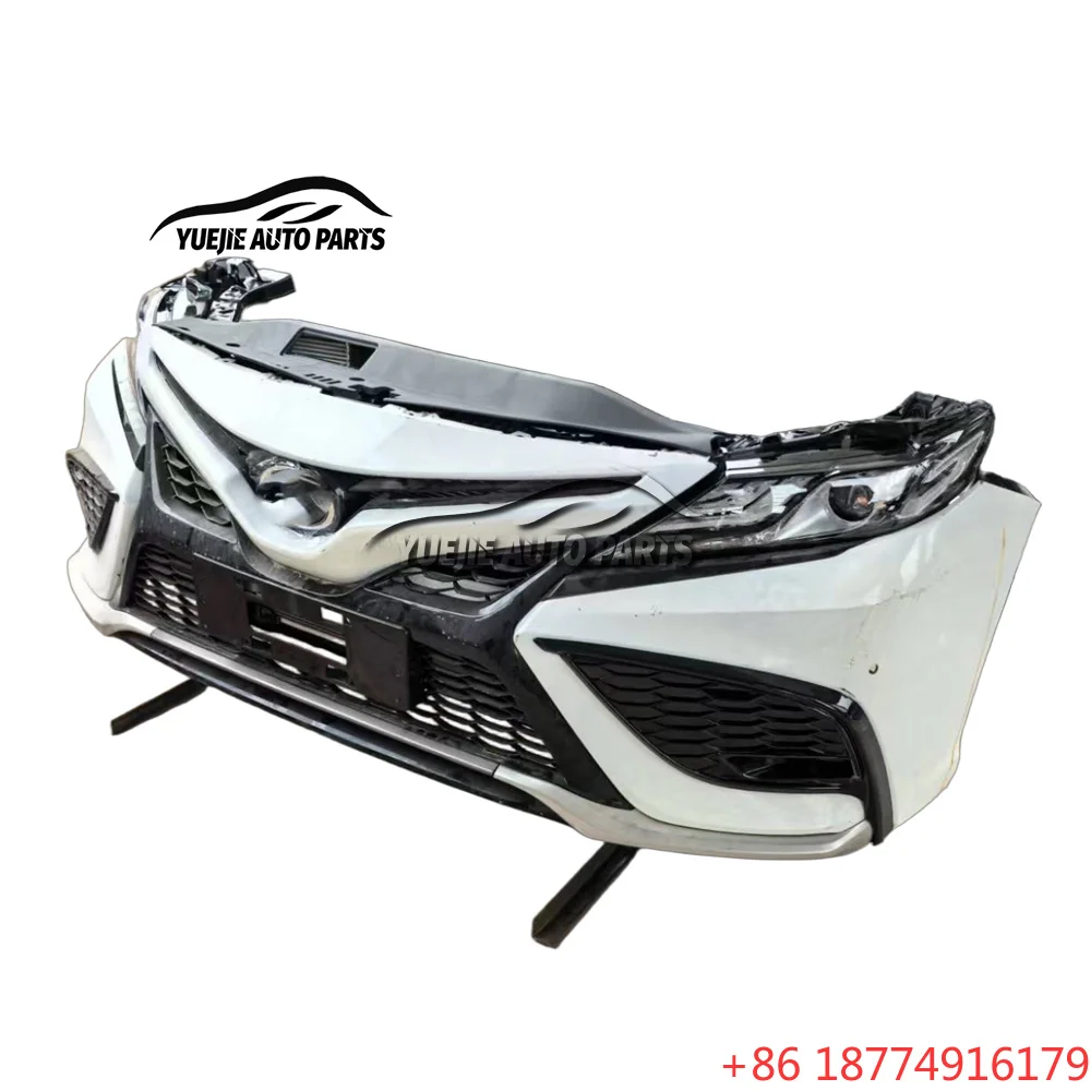 For Camry XV70 Front Bumper Complete with Front Bumper Assembly Front Nose Cut Radiator Assembly
For Camry XV70 Front Bumper Complete with Front Bumper Assembly Front Nose Cut Radiator Assembly