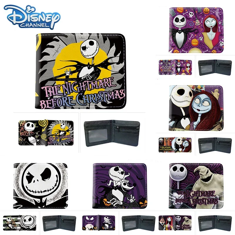 Nightmare Before Christmas Wallets Anime Figure Jack Skellington Coin Purse Kawaii Card Holder Halloween Cosplay Money Clip Gift
Nightmare Before Christmas Wallets Anime Figure Jack Skellington Coin Purse Kawaii Card Holder Halloween Cosplay Money Clip Gift