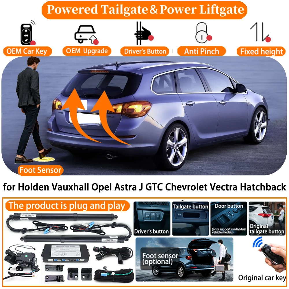 Powered Tailgate for Holden Vauxhall Opel Astra J GTC Chevrolet Vectra Hatchback Auto Electric Power Tailgate Tail Gate Lift kit
Powered Tailgate for Holden Vauxhall Opel Astra J GTC Chevrolet Vectra Hatchback Auto Electric Power Tailgate Tail Gate Lift kit