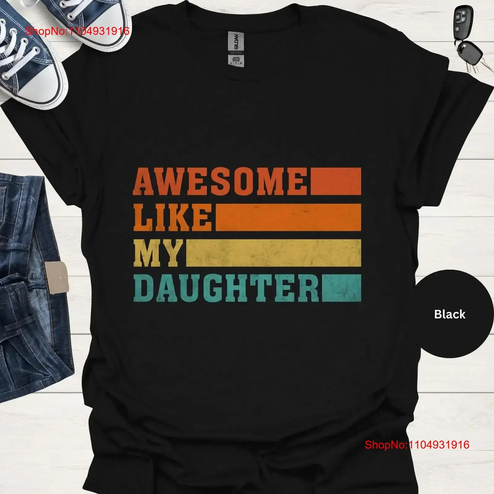Футболка Awesome Like My Daughter, забавная от сына, рождественская уникальная праздничная женская футболка для папы отца, винтажная стираная модная дышащая футболка
Футболка Awesome Like My Daughter, забавная от сына, рождественская уникальная праздничная женская футболка для папы отца, винтажная стираная модная дышащая футболка