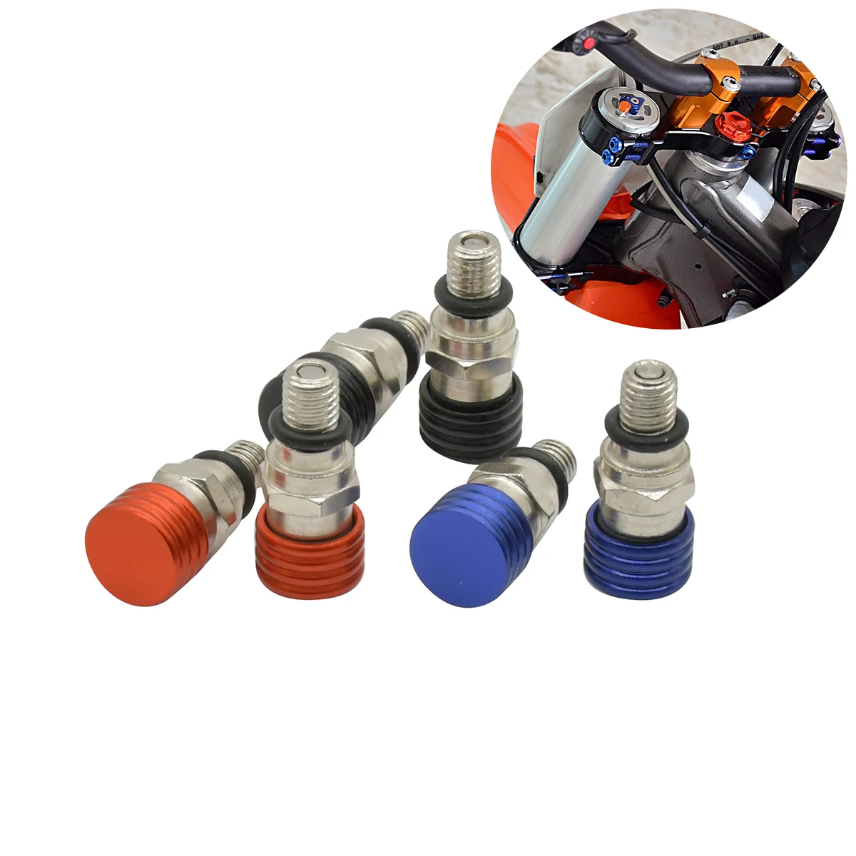 For Honda Yamaha Suzuki Kawasaki CR YZ WR KX F RM 125 250 450 Dirt Bike Motocross Motorcycle M5*0.8cm Fork Air Bleeder Valve
For Honda Yamaha Suzuki Kawasaki CR YZ WR KX F RM 125 250 450 Dirt Bike Motocross Motorcycle M5*0.8cm Fork Air Bleeder Valve