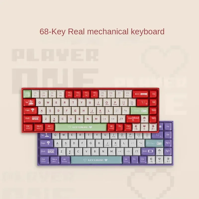 AJAZZ AK680 Mechanical Keyboard Wired RGB Gaming Hot Swap Ergonomic 68 Keys E-sport Office Type-C Laptop Accessories Gamer Gift
AJAZZ AK680 Mechanical Keyboard Wired RGB Gaming Hot Swap Ergonomic 68 Keys E-sport Office Type-C Laptop Accessories Gamer Gift