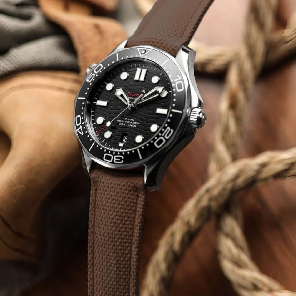 18 19 20 21 22mm Sailcloth FKM Rubber Watch Strap Fit Fot Patek Philippe Tudor BalckBay Longines Flat End Universal Watch Band
18 19 20 21 22mm Sailcloth FKM Rubber Watch Strap Fit Fot Patek Philippe Tudor BalckBay Longines Flat End Universal Watch Band
