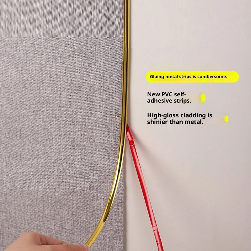 Decorative Strips Self-adhesive Beauty Seam Strips 3D Wall Stickers Wall Cloth Edging Strips Background Wall Decorative Lines
Decorative Strips Self-adhesive Beauty Seam Strips 3D Wall Stickers Wall Cloth Edging Strips Background Wall Decorative Lines