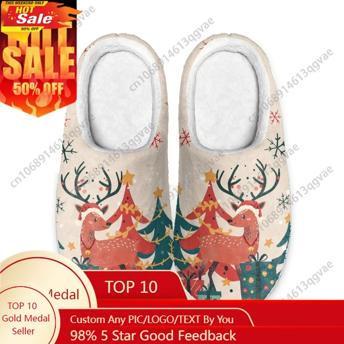 2025 New Arrival Winter Elk Gift Christmas Tree Home Cotton Slippers Mens Womens Teenager Plush Bedroom Keep Warm Custom Slipper
2025 New Arrival Winter Elk Gift Christmas Tree Home Cotton Slippers Mens Womens Teenager Plush Bedroom Keep Warm Custom Slipper