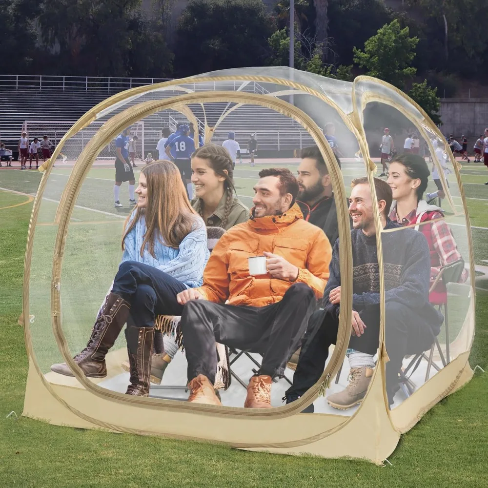 All Weather Sports Tent with Sealed Floor - Instant Tent Shelter Patent Pending for Sports Events Fishing Cheering
All Weather Sports Tent with Sealed Floor - Instant Tent Shelter Patent Pending for Sports Events Fishing Cheering