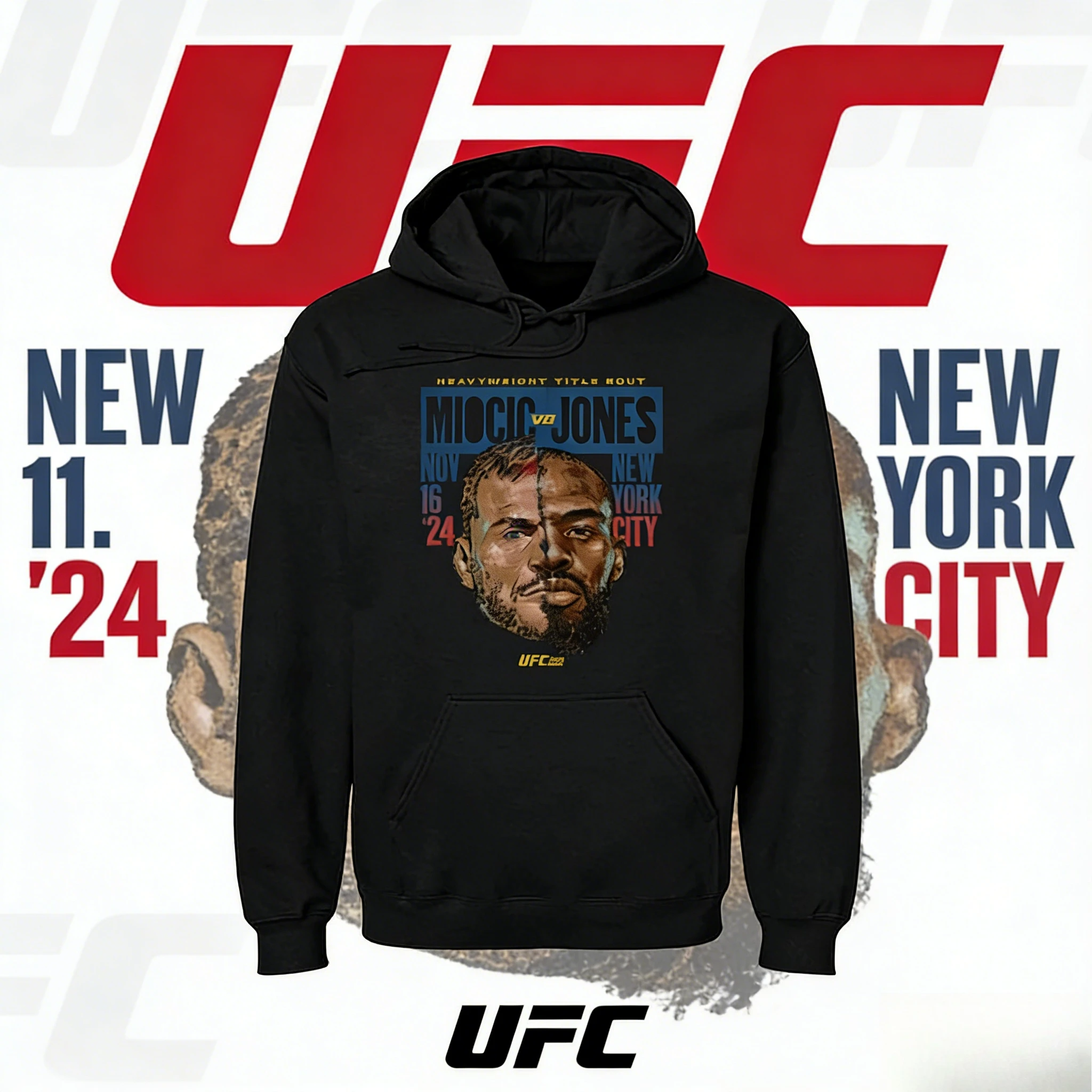 Толстовка с капюшоном UFC «Bone» на тему Jon Jones 2025-26, осенне-зимняя толстовка из чистого хлопка, подходит для мужчин и женщин
Толстовка с капюшоном UFC «Bone» на тему Jon Jones 2025-26, осенне-зимняя толстовка из чистого хлопка, подходит для мужчин и женщин