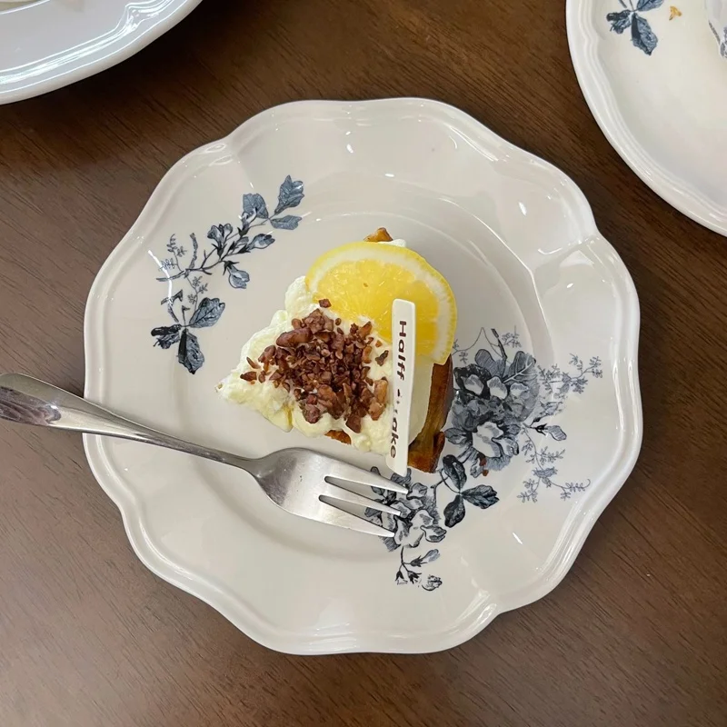 Retro Cerc Plate July Rabbit Deep Soup Plate Blue Floral Fruit Di Home Use Food Plate Flat Plate French Sle China Pattern
Retro Cerc Plate July Rabbit Deep Soup Plate Blue Floral Fruit Di Home Use Food Plate Flat Plate French Sle China Pattern