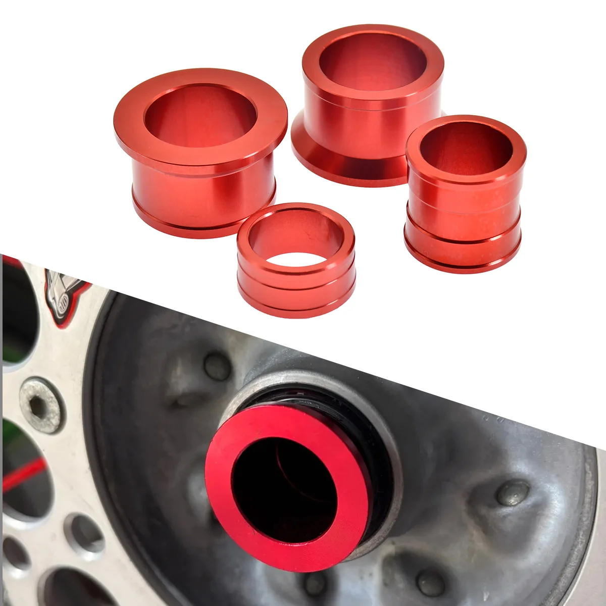 Front Rear Wheel Hub Spacers For Honda CR125R CR250R CRF250R CRF450R CRF250X CRF450X CRF250RX CRF450RX CRF450L Motorcycle Parts
Front Rear Wheel Hub Spacers For Honda CR125R CR250R CRF250R CRF450R CRF250X CRF450X CRF250RX CRF450RX CRF450L Motorcycle Parts