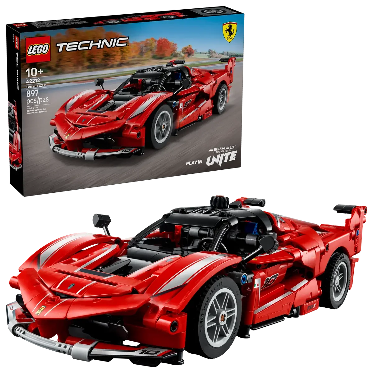 Конструктор LEGO Technic 42212 Ferrari FXX K, модель гоночного автомобиля, игрушка для мальчиков и девочек от 10 лет, подарок
Конструктор LEGO Technic 42212 Ferrari FXX K, модель гоночного автомобиля, игрушка для мальчиков и девочек от 10 лет, подарок