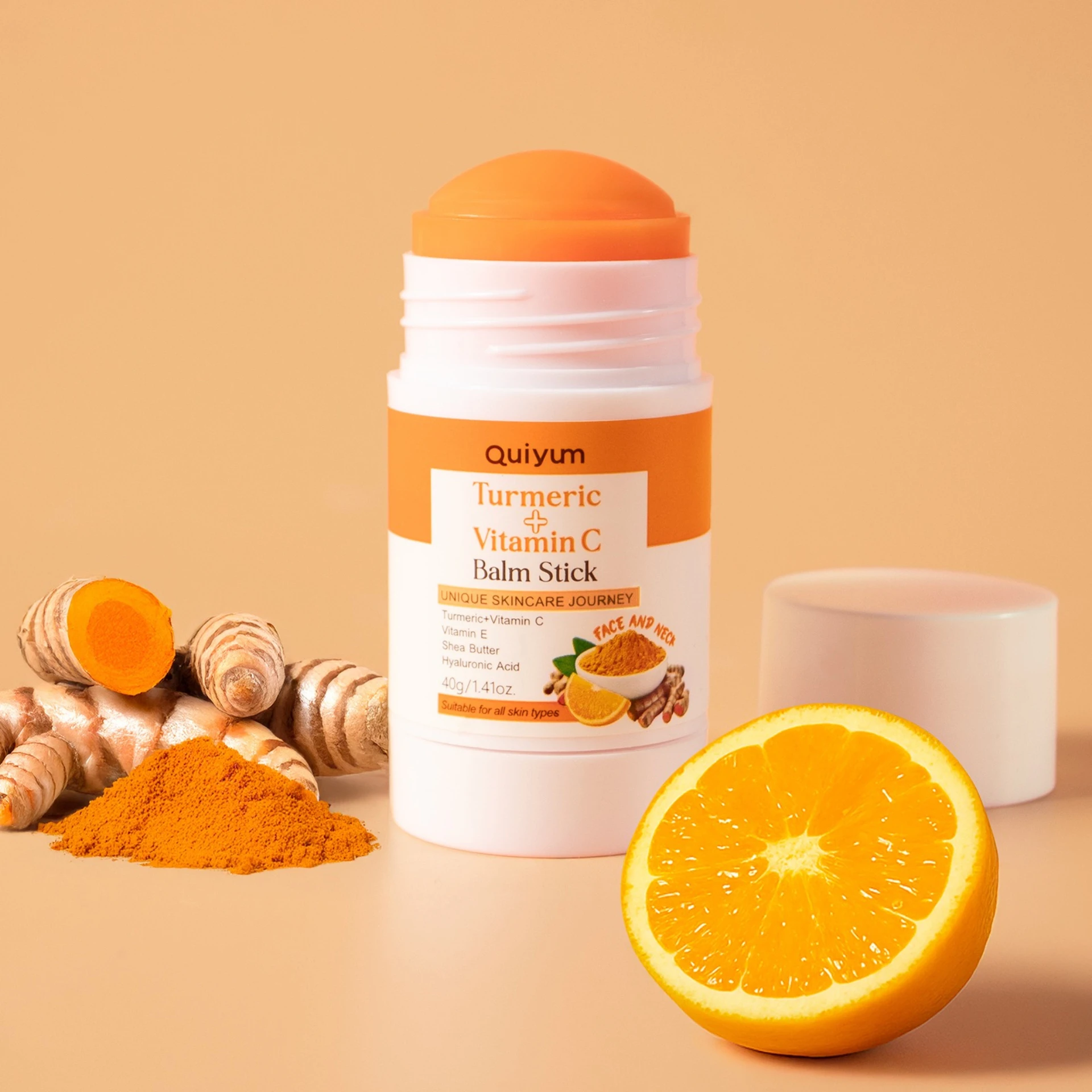 Ginger Huangwei C Emollient Stick 40g Hydrating Moisturizer Even Skin Tone Restore Elasticity Fade Fine Line Skin Care
Ginger Huangwei C Emollient Stick 40g Hydrating Moisturizer Even Skin Tone Restore Elasticity Fade Fine Line Skin Care