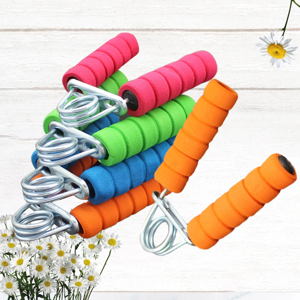 5Pcs Grip Strengtheners Grips Screw Thread Sponge Cover Heavy Grip Exercise Forearm Training Tools for Home Fitness
5Pcs Grip Strengtheners Grips Screw Thread Sponge Cover Heavy Grip Exercise Forearm Training Tools for Home Fitness