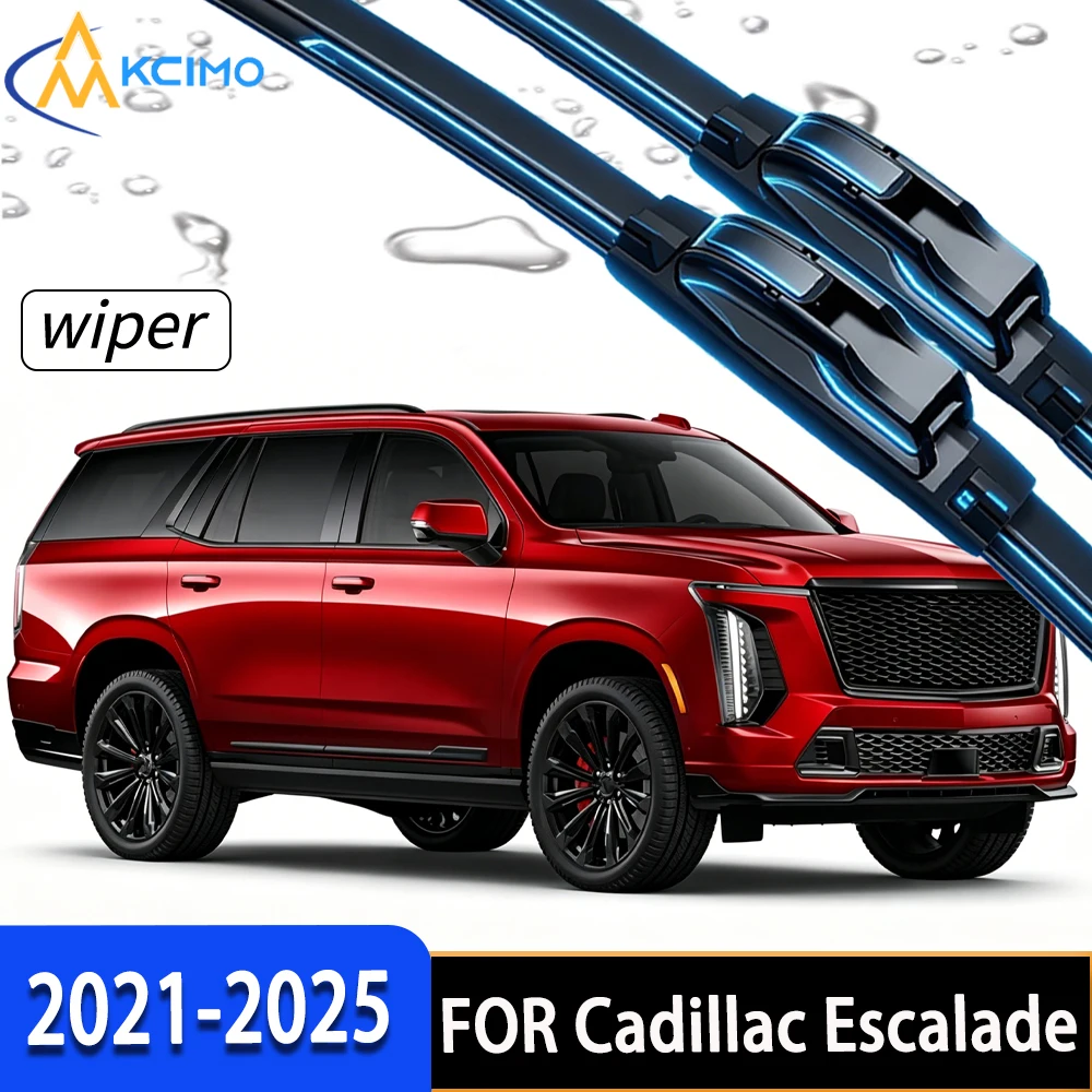 Premium Front Wiper Blades with Durable Rubber, Stable All-Weather Wiping for Cadillac Escalade 2021-2025
Premium Front Wiper Blades with Durable Rubber, Stable All-Weather Wiping for Cadillac Escalade 2021-2025