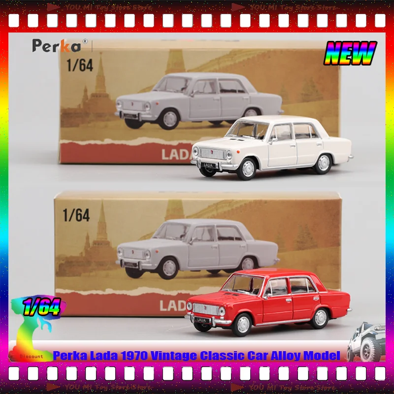 New Perka 1:64 Lada 1970 Vintage Classic Car Alloy Miniature Die-Cast Car Model Custom Children'S Toys Collectible Gift Ornament
New Perka 1:64 Lada 1970 Vintage Classic Car Alloy Miniature Die-Cast Car Model Custom Children'S Toys Collectible Gift Ornament