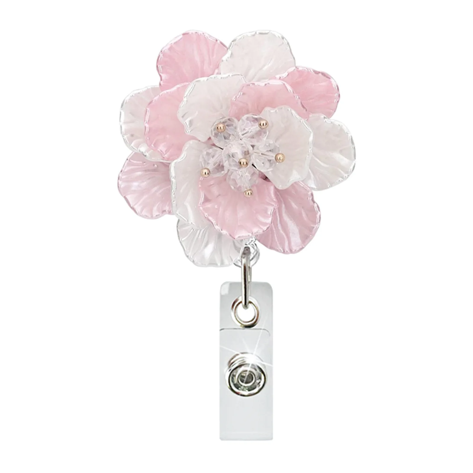 Id Holder Retractable Badge Clip Badge Reel Flower Badge Holder For Office Nurse Teacher
Id Holder Retractable Badge Clip Badge Reel Flower Badge Holder For Office Nurse Teacher