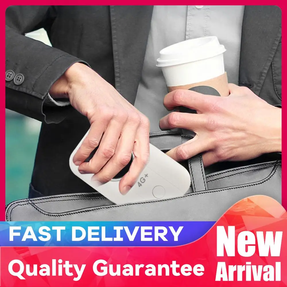 4G LTE Pocket Mobile Hotspot 3650mAh 150Mbps WiFi Modem Up To 10 Users with SIM Card Slot Portable WiFi Hotspot for Car Travel
4G LTE Pocket Mobile Hotspot 3650mAh 150Mbps WiFi Modem Up To 10 Users with SIM Card Slot Portable WiFi Hotspot for Car Travel