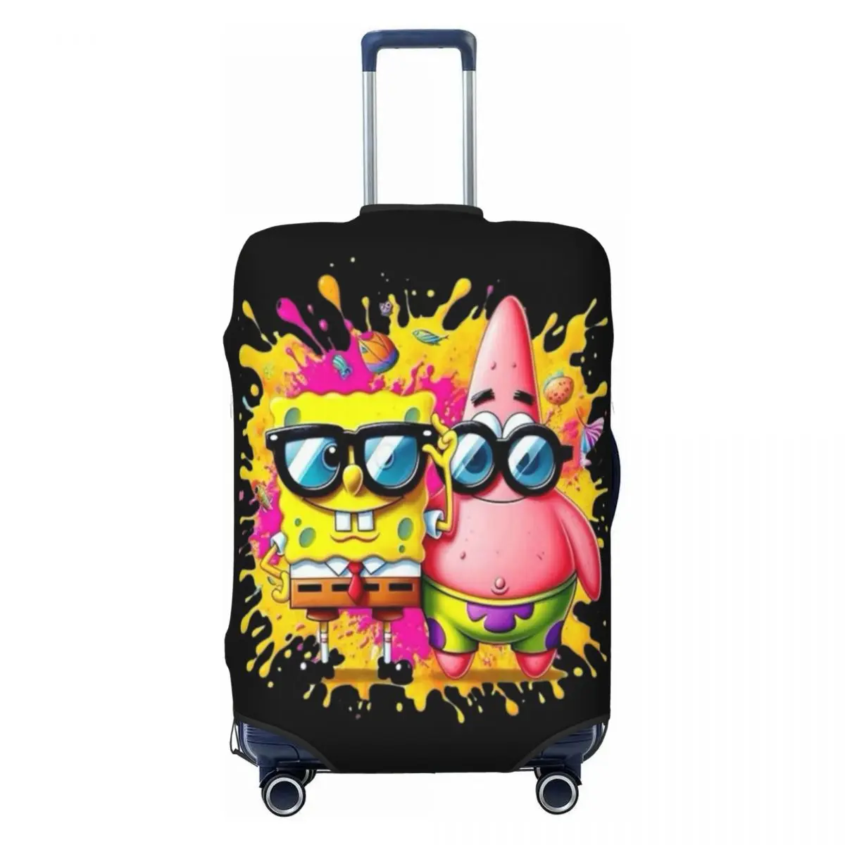 Custom Cute SpongeBobed Patrick Star Luggage Cover Protector Washable Travel Suitcase Covers
Custom Cute SpongeBobed Patrick Star Luggage Cover Protector Washable Travel Suitcase Covers