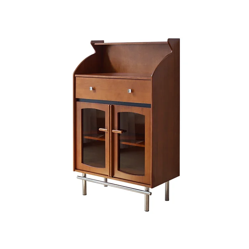 Medieval dining side cabinet, living room storage against the wall, solid wood cabinet, household storage cabinet, glass tea
Medieval dining side cabinet, living room storage against the wall, solid wood cabinet, household storage cabinet, glass tea