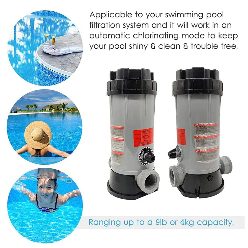 Automatic Chemical Feeder CL‑200 Automatic Chemical Feeder Chlorine Dispenser Chlorinator Swimming Pool Disinfection Equipment
Automatic Chemical Feeder CL‑200 Automatic Chemical Feeder Chlorine Dispenser Chlorinator Swimming Pool Disinfection Equipment
