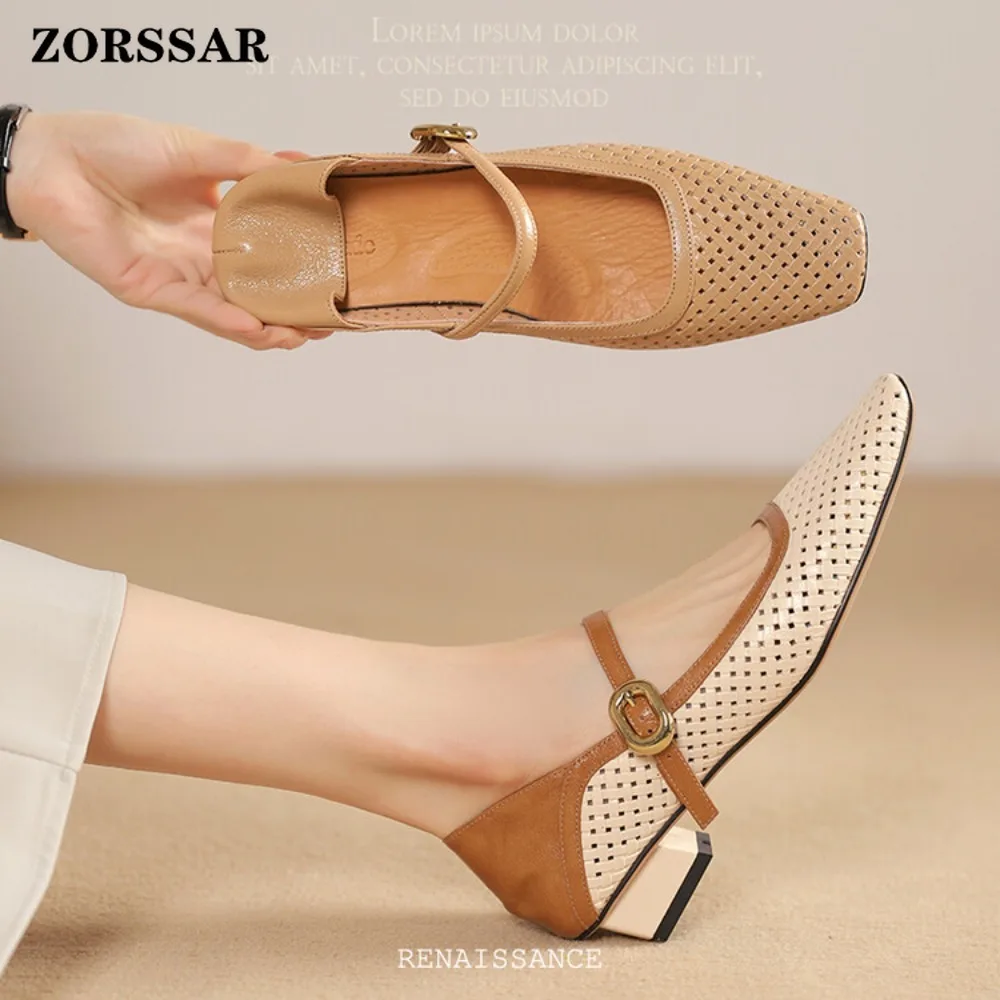 Square Toe One Buckle Strap Ballet Shoes Women's Soft Bottom Flat Hollow Mary Jane Single Summer Sandals Shoes
Square Toe One Buckle Strap Ballet Shoes Women's Soft Bottom Flat Hollow Mary Jane Single Summer Sandals Shoes