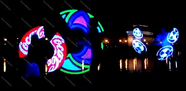 47cm Pixel POI LED Stick 60 Full Color Digital Light Performance Flow Art Prop Programmable
47cm Pixel POI LED Stick 60 Full Color Digital Light Performance Flow Art Prop Programmable
