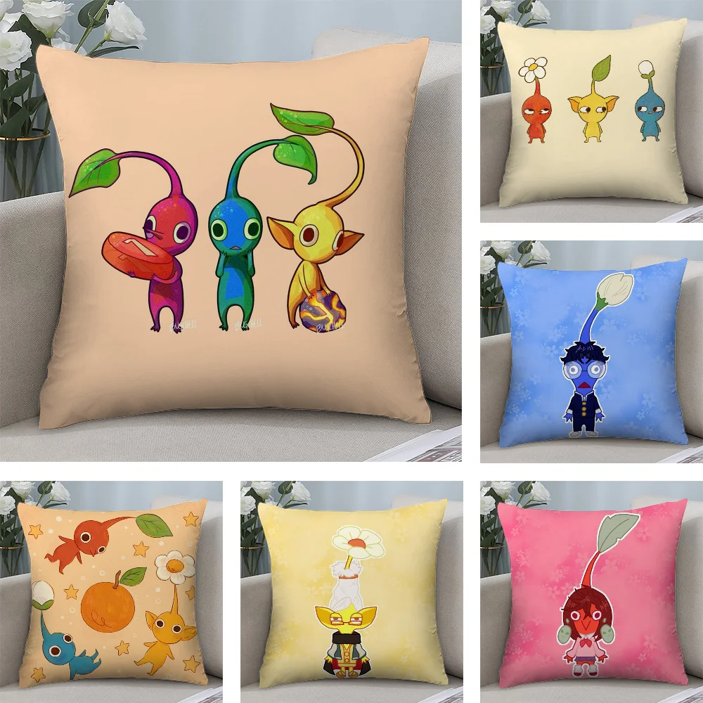 Cartoon Cute P-PikminS Pillow Case Short Plush Pillow Covers Sofa Decorative Gift Home Double-sided Printing Cushion Cover
Cartoon Cute P-PikminS Pillow Case Short Plush Pillow Covers Sofa Decorative Gift Home Double-sided Printing Cushion Cover