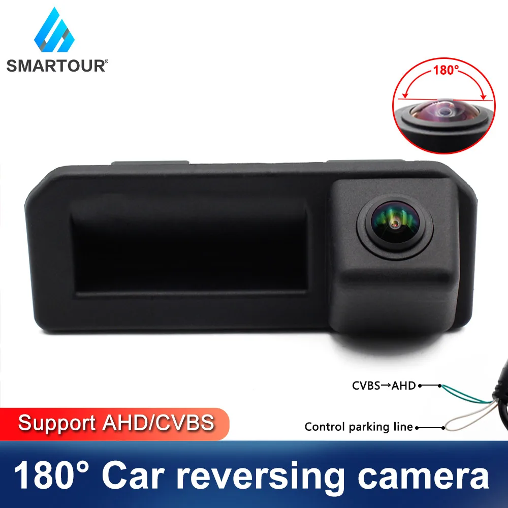 Smartour Car Rear View Reverse Backup Trunk Handle AHD 180 Degree Camera For Audi Q2 Q5 A5 For VW Skoda Kodiaq Cayenne 2017 2018
Smartour Car Rear View Reverse Backup Trunk Handle AHD 180 Degree Camera For Audi Q2 Q5 A5 For VW Skoda Kodiaq Cayenne 2017 2018