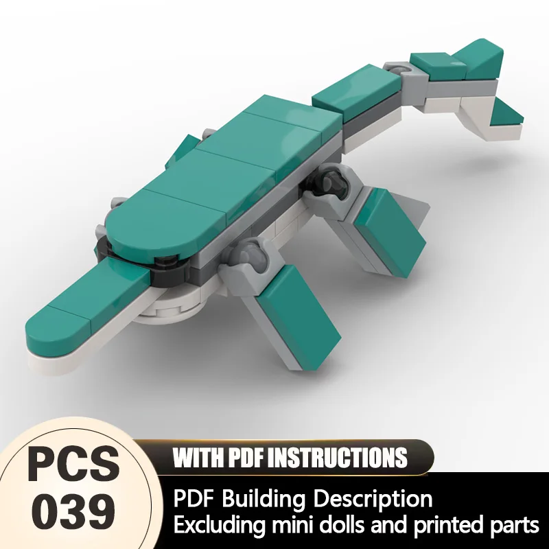 Creators Animal Series Model MOC Building Bricks Metriorhynchus Modular Technology Gifts Holiday Assemble Children Toys Suit
Creators Animal Series Model MOC Building Bricks Metriorhynchus Modular Technology Gifts Holiday Assemble Children Toys Suit