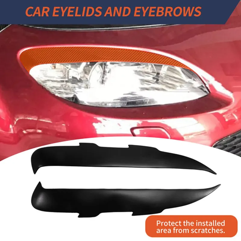 Matte Black Resin Front Headlight Eyebrow Eyelid Strip For Mazda MX-5 2009-2015-A15Z
Matte Black Resin Front Headlight Eyebrow Eyelid Strip For Mazda MX-5 2009-2015-A15Z