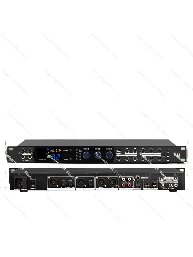 Pre-Effector Professional Karaoke Home Karaoke Microphone Anti-Howling Sound Balanced Mixer Processor
Pre-Effector Professional Karaoke Home Karaoke Microphone Anti-Howling Sound Balanced Mixer Processor