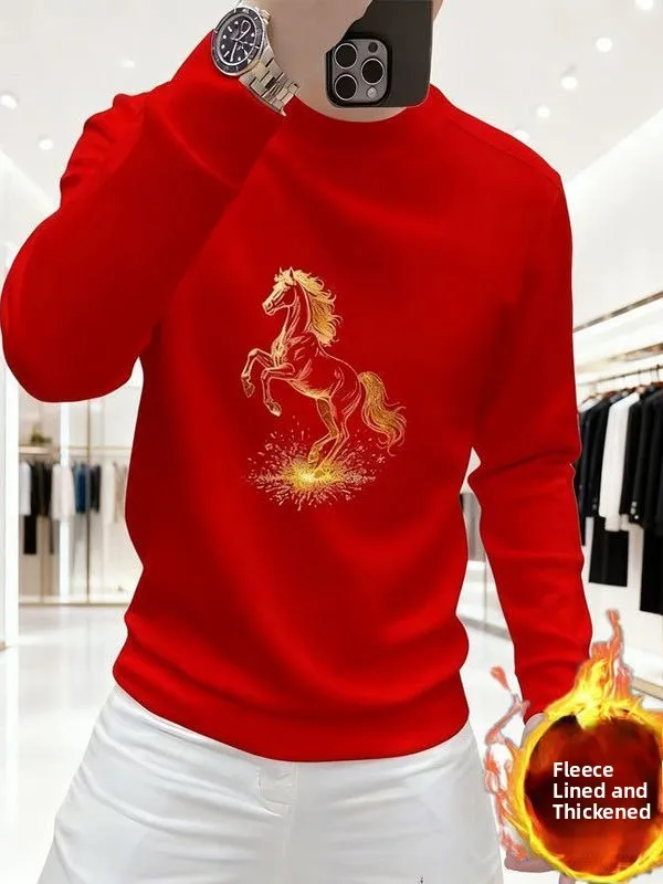 Мужская толстовка больших размеров Luy красного цвета с флисовой подкладкой, длинными рукавами, повседневная, модная, осенне-зимняя, удобная, дышащая, хлопковая
Мужская толстовка больших размеров Luy красного цвета с флисовой подкладкой, длинными рукавами, повседневная, модная, осенне-зимняя, удобная, дышащая, хлопковая