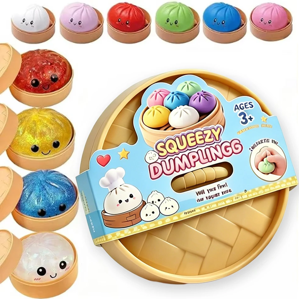 Набор-сюрприз Glitter Dumpling: 10 случайных цветов, антистрессовые мячики, эстетичная сенсорная игрушка для рабочего стола, креативный офисный подарок-антистресс
Набор-сюрприз Glitter Dumpling: 10 случайных цветов, антистрессовые мячики, эстетичная сенсорная игрушка для рабочего стола, креативный офисный подарок-антистресс