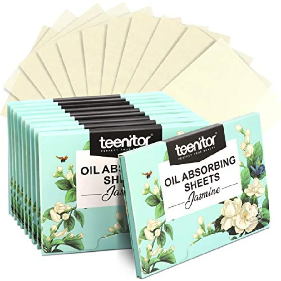Face Oil Absorbing Sheets - 00 Jasmine Blotting Paper for Oily Skin, Natural Oil Control Film Blotting Sheets for Men and Women
Face Oil Absorbing Sheets - 00 Jasmine Blotting Paper for Oily Skin, Natural Oil Control Film Blotting Sheets for Men and Women