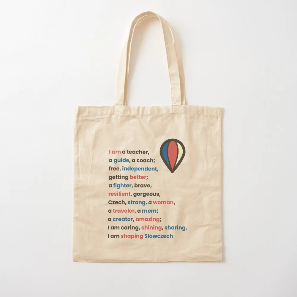 Slowczech Motto English Tote Bag hand bags Women's shopping bag tote bag woman large size bags Canvas Tote
Slowczech Motto English Tote Bag hand bags Women's shopping bag tote bag woman large size bags Canvas Tote